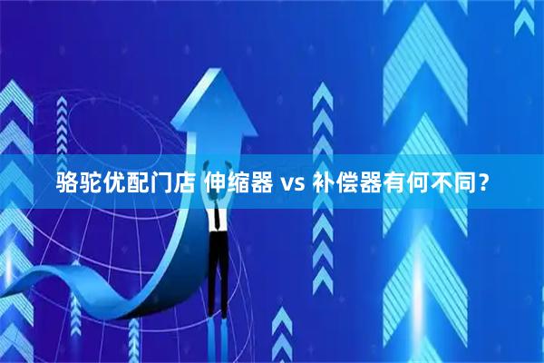 骆驼优配门店 伸缩器 vs 补偿器有何不同？