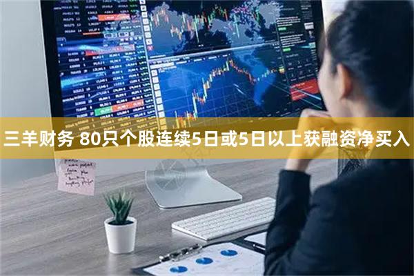 三羊财务 80只个股连续5日或5日以上获融资净买入